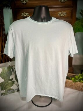 Saks Fifth Avenue Men’s Crewneck T-Shirt in Light Blue